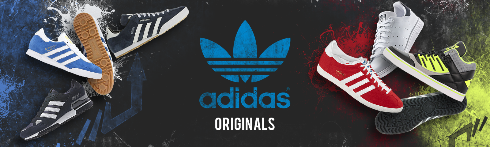 Il negozio vende un gran numero dell'ultima marca di scarpe, come Nike, Adidas, reebok e altre importanti calzature